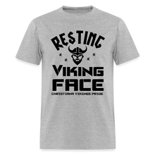 Load image into Gallery viewer, CHS Resting Viking Face T-Shirt - heather gray
