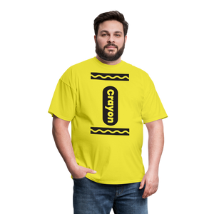 Crasyon Shirt- Just For Fun - yellow