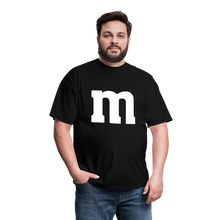 Load image into Gallery viewer, M&amp;M T-Shirt- Just For Fun - black
