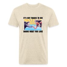 Load image into Gallery viewer, Doing What You Love (Point Break) Men&#39;s T-Shirt- Just For Fun - heather cream
