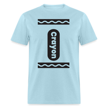 Load image into Gallery viewer, Crasyon Shirt- Just For Fun - powder blue
