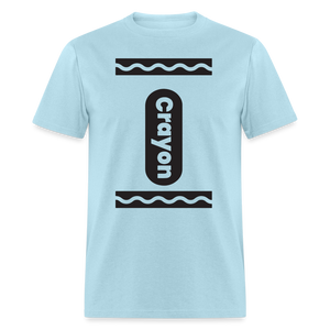 Crasyon Shirt- Just For Fun - powder blue