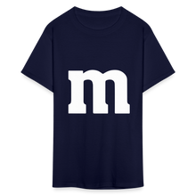 Load image into Gallery viewer, M&amp;M T-Shirt- Just For Fun - navy
