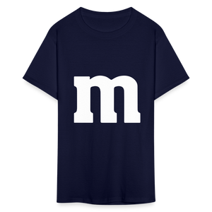 M&M T-Shirt- Just For Fun - navy