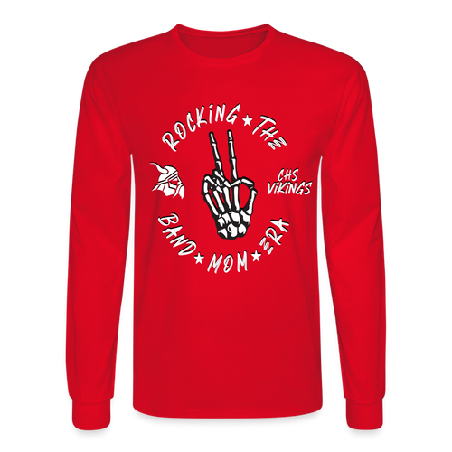 Rocking CHS Long Sleeve T-Shirt - red