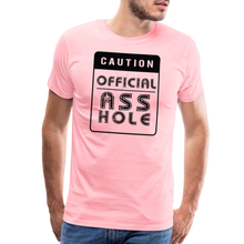 Load image into Gallery viewer, Official Asshole Men&#39;s Premium T-Shirt - pink
