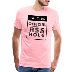 Official Asshole Men's Premium T-Shirt - pink