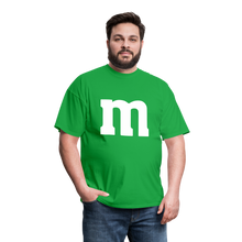 Load image into Gallery viewer, M&amp;M T-Shirt- Just For Fun - bright green
