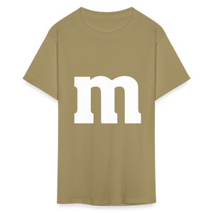 M&M T-Shirt- Just For Fun - khaki