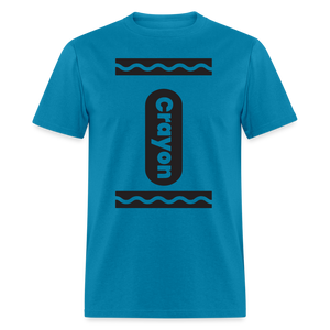 Crasyon Shirt- Just For Fun - turquoise