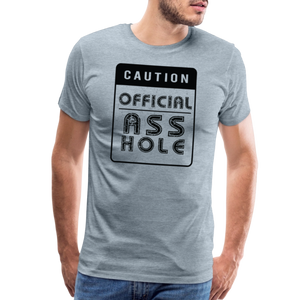 Official Asshole Men's Premium T-Shirt - heather ice blue