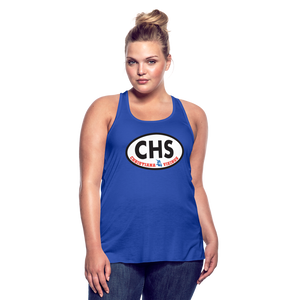 CHS Flowy Tank Top - royal blue