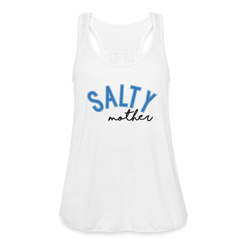 Salty Mother Tank Top - white