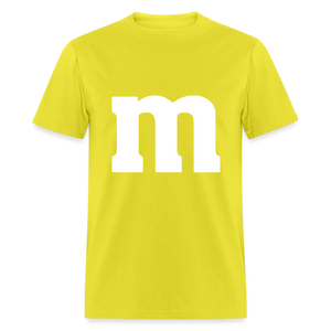 M&M T-Shirt- Just For Fun - yellow