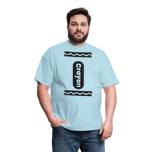 Load image into Gallery viewer, Crasyon Shirt- Just For Fun - powder blue
