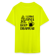 Load image into Gallery viewer, I Make Beer Disappear Classic T-Shirt - safety green
