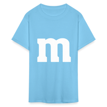 Load image into Gallery viewer, M&amp;M T-Shirt- Just For Fun - aquatic blue
