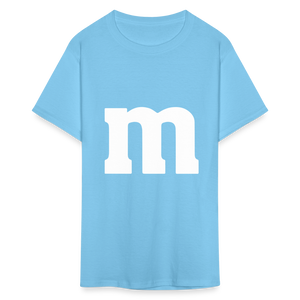 M&M T-Shirt- Just For Fun - aquatic blue