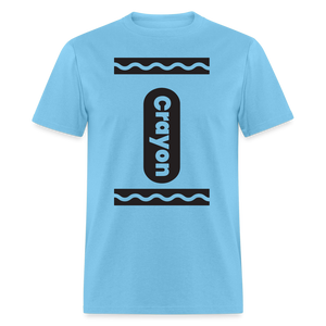 Crasyon Shirt- Just For Fun - aquatic blue