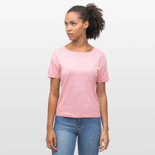 Load image into Gallery viewer, Boho Lobster Women’s Relaxed Organic T-Shirt - pale pink
