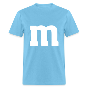 M&M T-Shirt- Just For Fun - aquatic blue