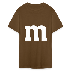 M&M T-Shirt- Just For Fun - brown