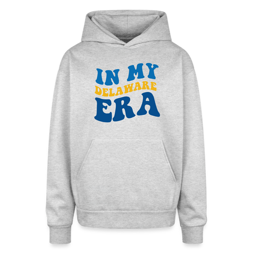 Oversized Hooded Sweatshirt - heather grey