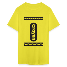 Load image into Gallery viewer, Crasyon Shirt- Just For Fun - yellow
