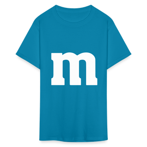 M&M T-Shirt- Just For Fun - turquoise