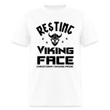 Load image into Gallery viewer, CHS Resting Viking Face T-Shirt - white
