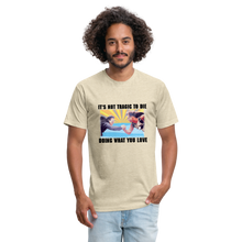 Load image into Gallery viewer, Doing What You Love (Point Break) Men&#39;s T-Shirt- Just For Fun - heather cream
