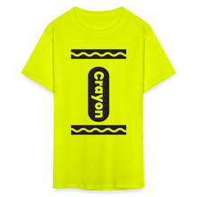 Load image into Gallery viewer, Crasyon Shirt- Just For Fun - safety green
