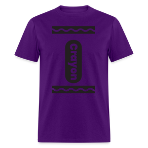 Crasyon Shirt- Just For Fun - purple