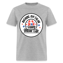 Load image into Gallery viewer, CHS Color Guard Mom T-Shirt - heather gray
