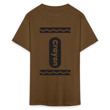 Load image into Gallery viewer, Crasyon Shirt- Just For Fun - brown
