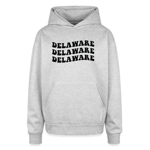 Delaware Oversized Hooded Sweatshirt - heather grey