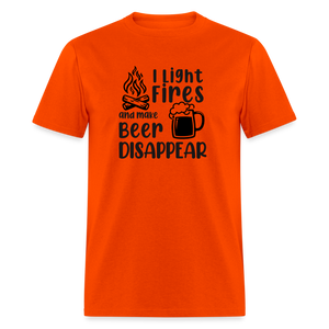 I Make Beer Disappear Classic T-Shirt - orange