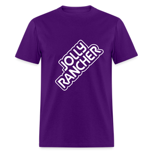 Jolly Rancher T-Shirt- Just For Fun - purple