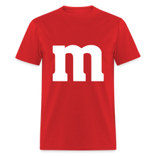 Load image into Gallery viewer, M&amp;M T-Shirt- Just For Fun - red
