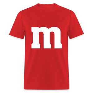 M&M T-Shirt- Just For Fun - red