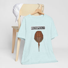 Load image into Gallery viewer, Respect The Horseshoe Crab Unisex Jersey Short Sleeve Tee
