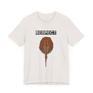 Respect The Horseshoe Crab Unisex Jersey Short Sleeve Tee