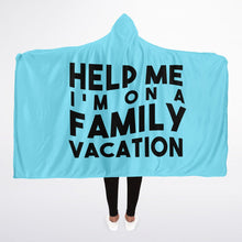 Load image into Gallery viewer, Family Vacation Hooded Blanket Micro Fleece
