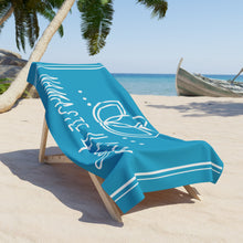 Load image into Gallery viewer, Namaste 4 Life Large Beach Towel Blue
