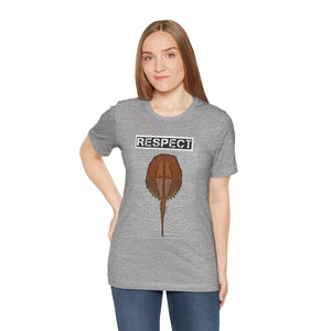 Respect The Horseshoe Crab Unisex Jersey Short Sleeve Tee