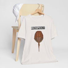 Load image into Gallery viewer, Respect The Horseshoe Crab Unisex Jersey Short Sleeve Tee
