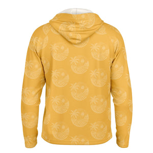 Let’s Beach It Sea Life Collection Unisex Long Sleexqve Performance Hoodie (Chill)