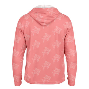 Let’s Beach It Sea Life Collection Unisex Long Sleeve Performance Hoodie (Fish)