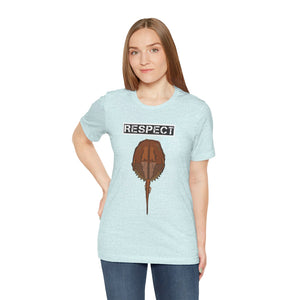 Respect The Horseshoe Crab Unisex Jersey Short Sleeve Tee