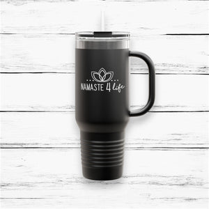 Namaste 4 Life Insulated Travel Mug, 40oz